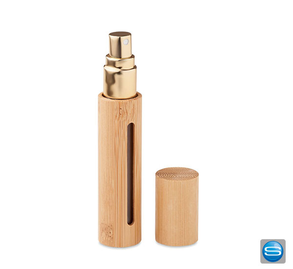 Parfümzerstäuber aus Bambus mit Ihrem Firmenzeichen