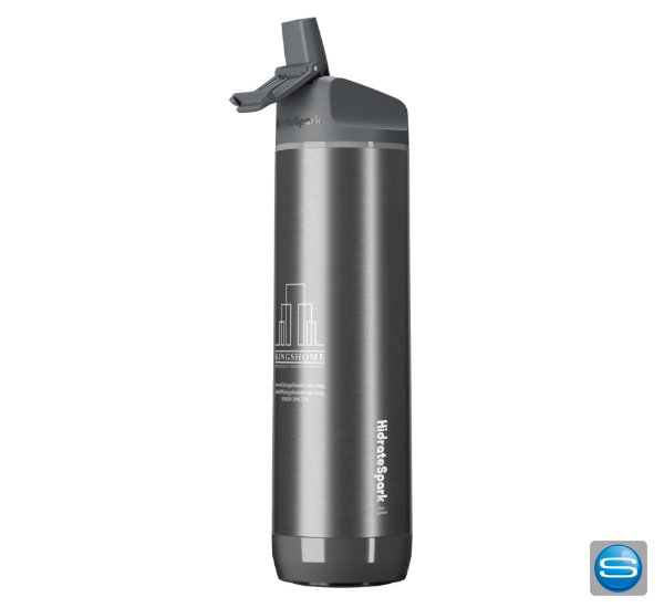 Gravierbare HidrateSpark® PRO 620 ml Edelstahl Trinkflasche als Werbegeschenk
