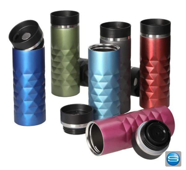 Thermobecher Diamond als individuelles Werbegeschenk
