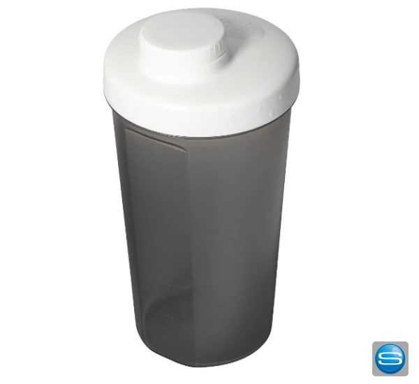 Energy Shaker 600 ml – Transparenter Fitness-Shaker als Werbeartikel
