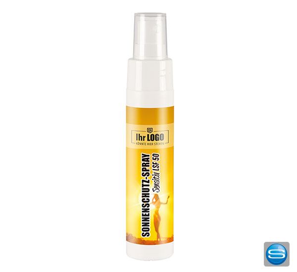 Sonnenschutzspray mit individuellem Logo-Etikett Sonnenschutzspray mit individuellem Logo-Etikett
