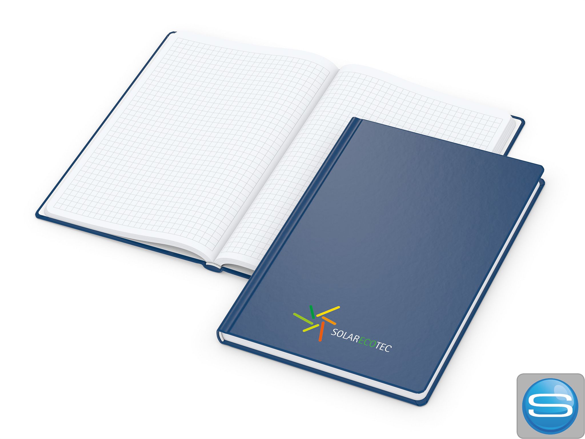 Notizbuch Hardcover Easy-Book EXPRESS als Werbeartikel mit Logodruck