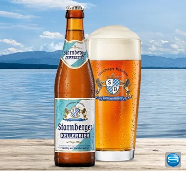 Bayerisches Bier mit individuellem Etikett als Werbeartikel