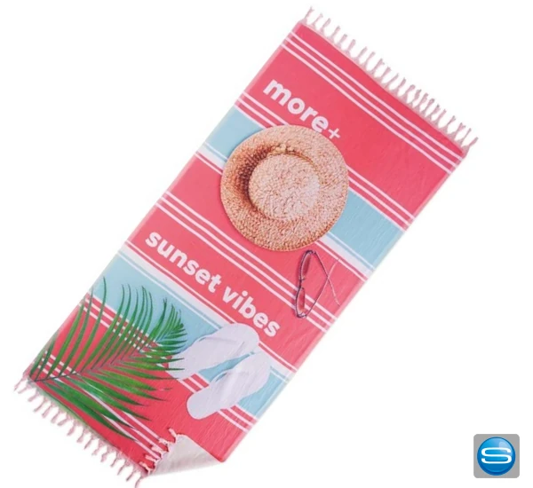 Hamam-Handtuch mit individuellem Full Color Druck