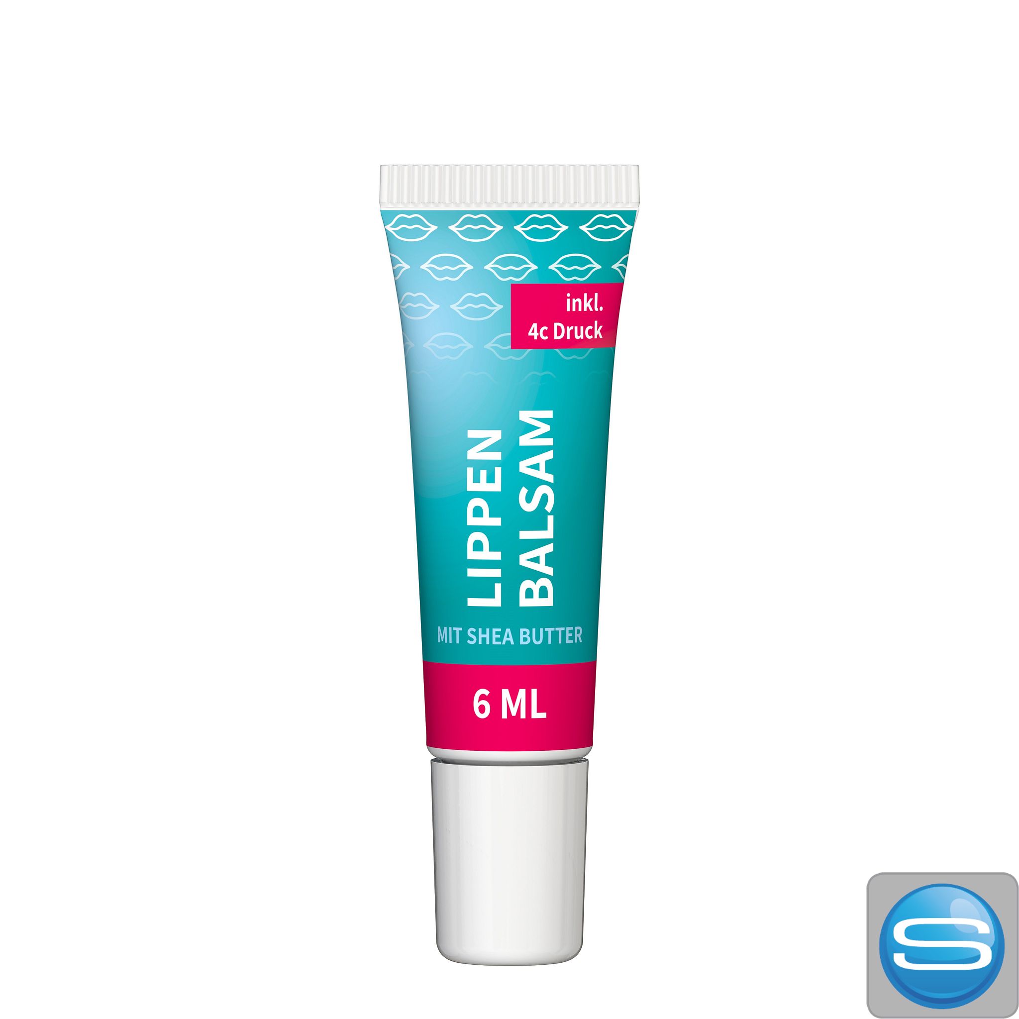 Lippenbalsam Tube 6 ml mit eigenem Logo als Werbeartikel