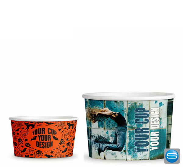 Eisbecher mit Ihrem Logo bedrucken lassen - Größe: 150ml